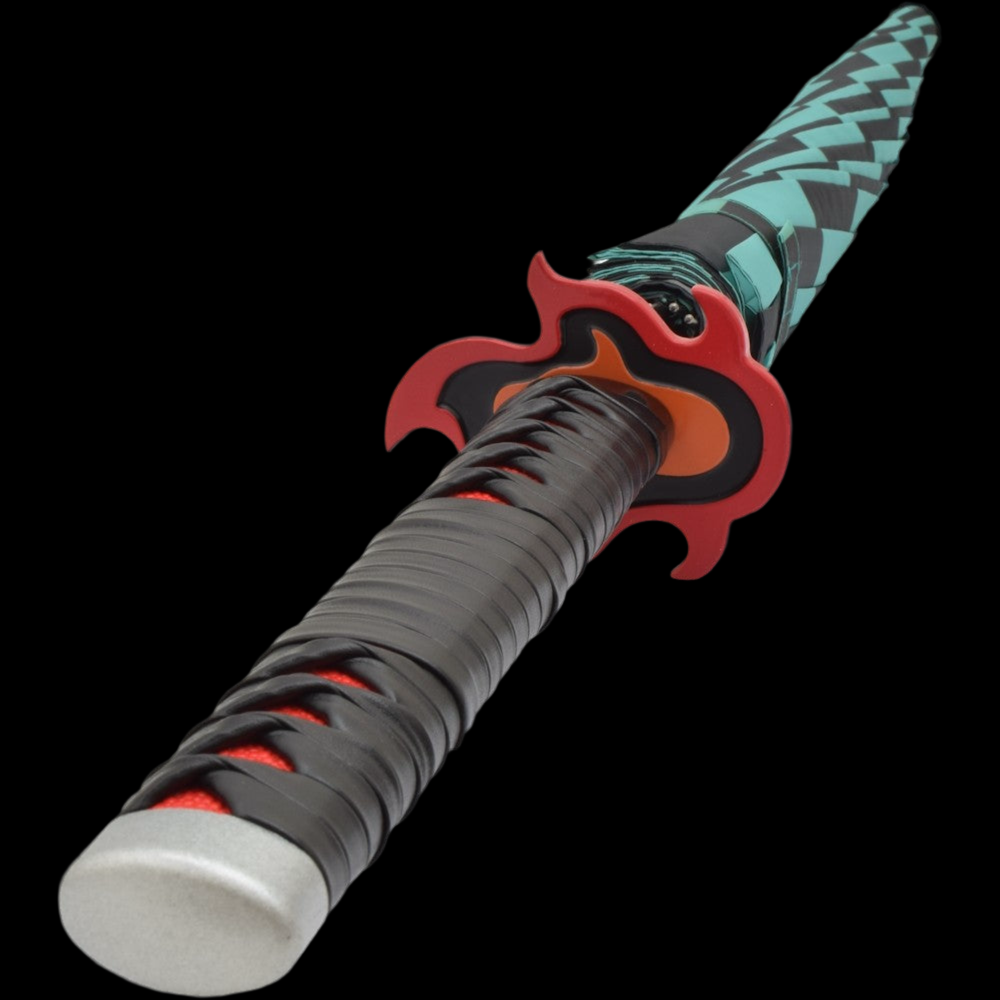 Tanjiro Kamado Umbrella Katana - Fire Breathing