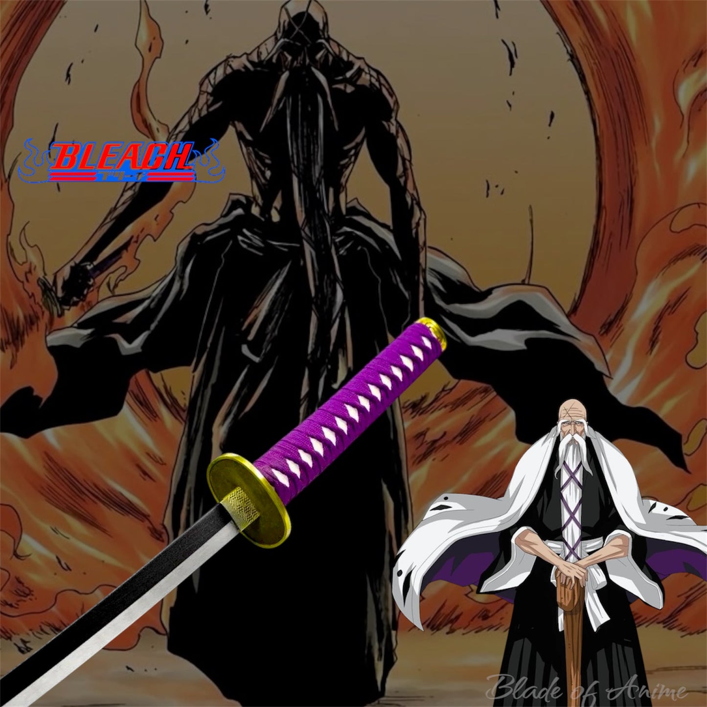 Genryusai Shigekuni Yamamoto Ryūjin Jakka stainless steel katana