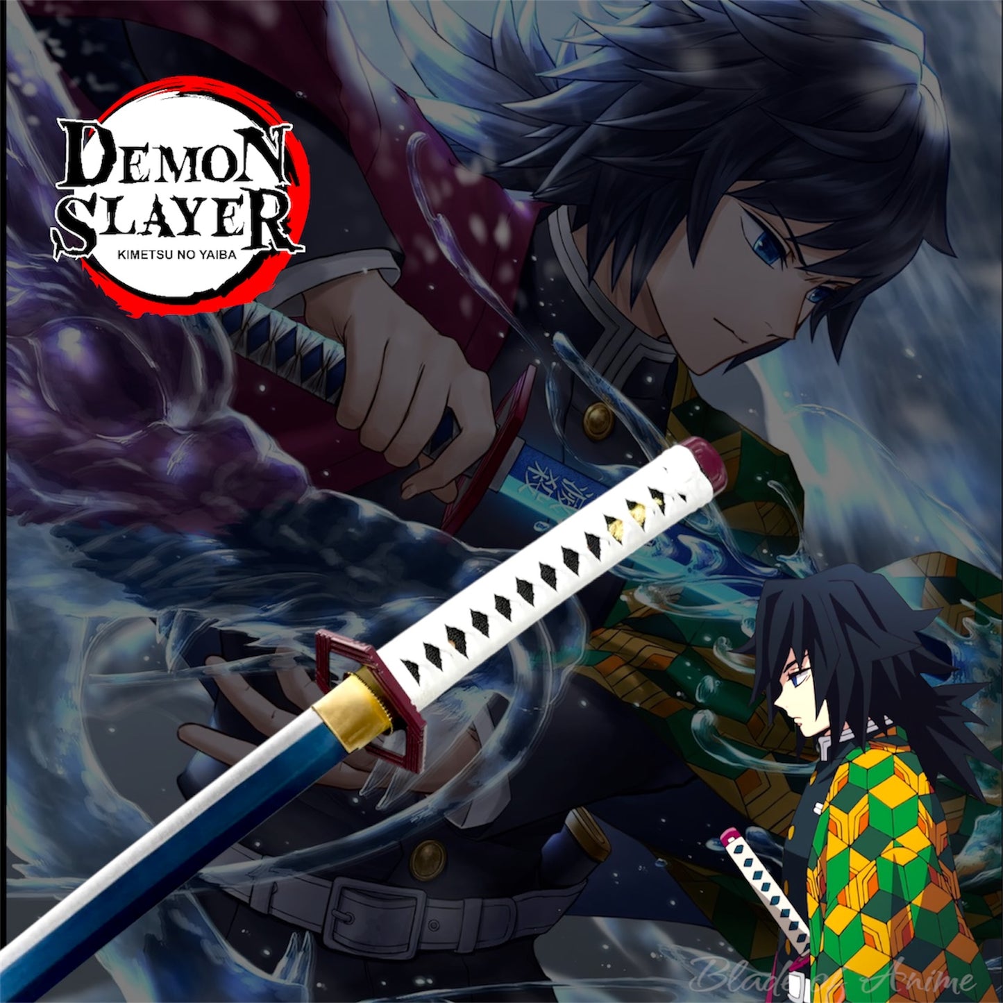 Giyu Tomioka stainless steel katana