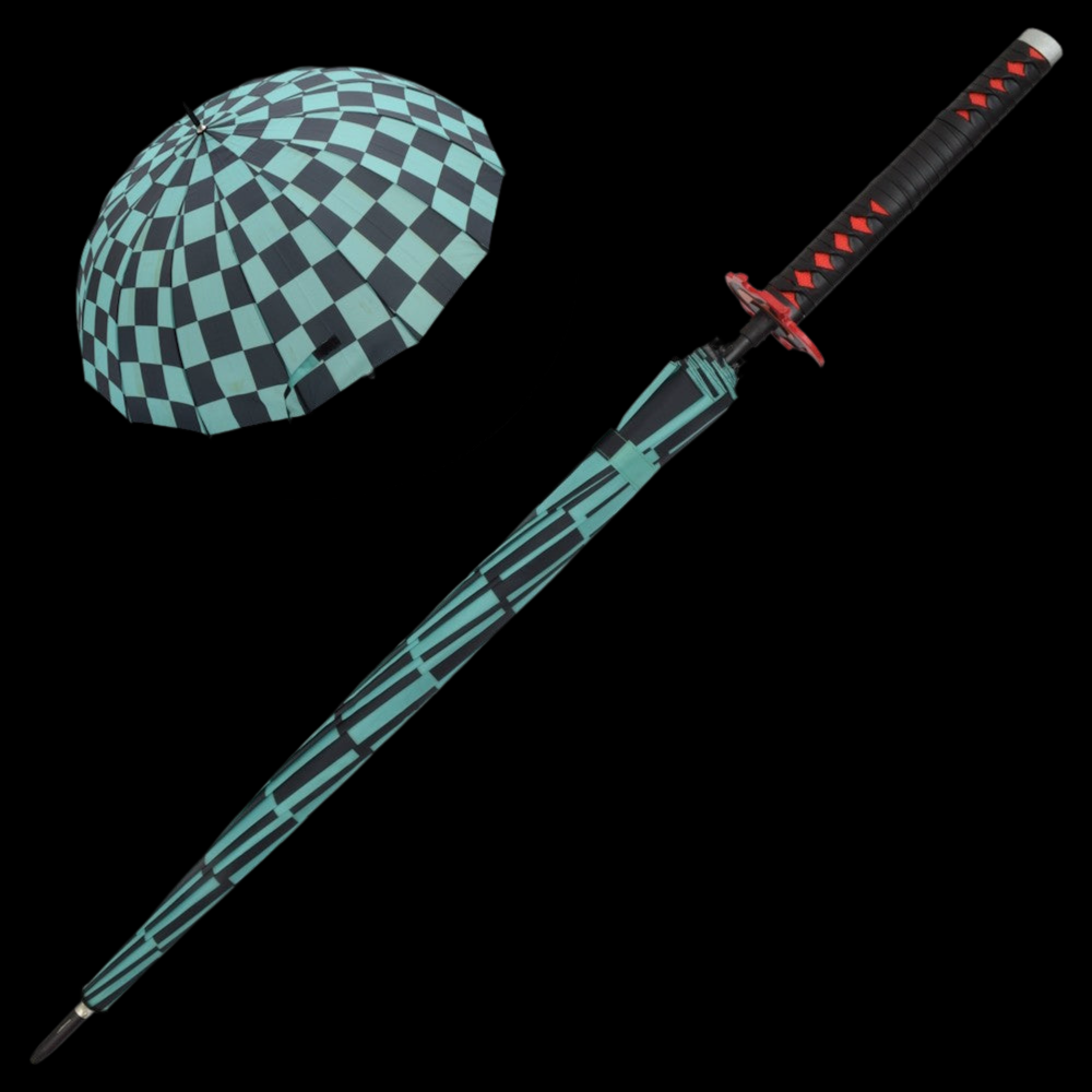 Tanjiro Kamado Umbrella Katana - Fire Breathing