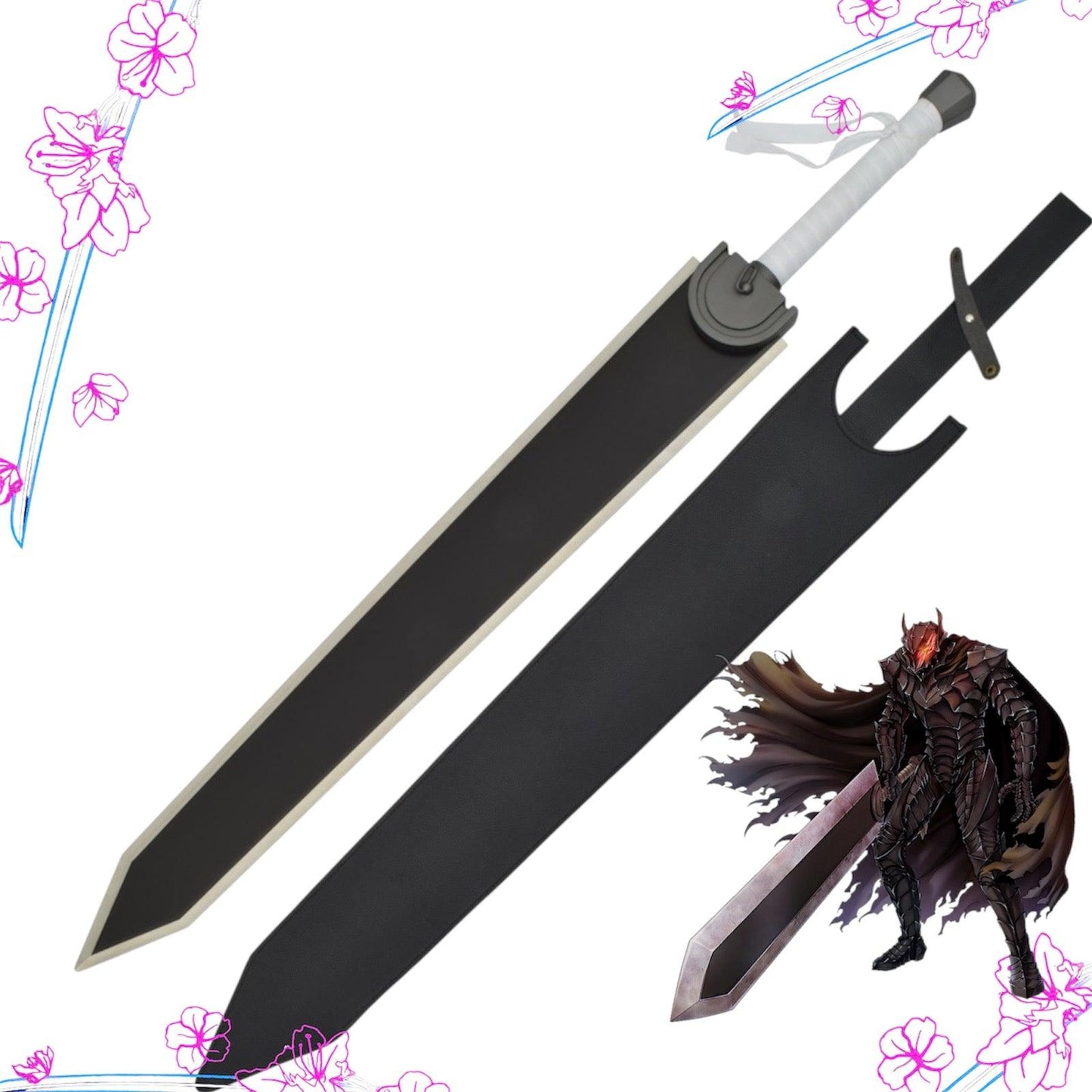 Guts Dragonslayer Schwert - Extra Gewicht - Blade of Anime