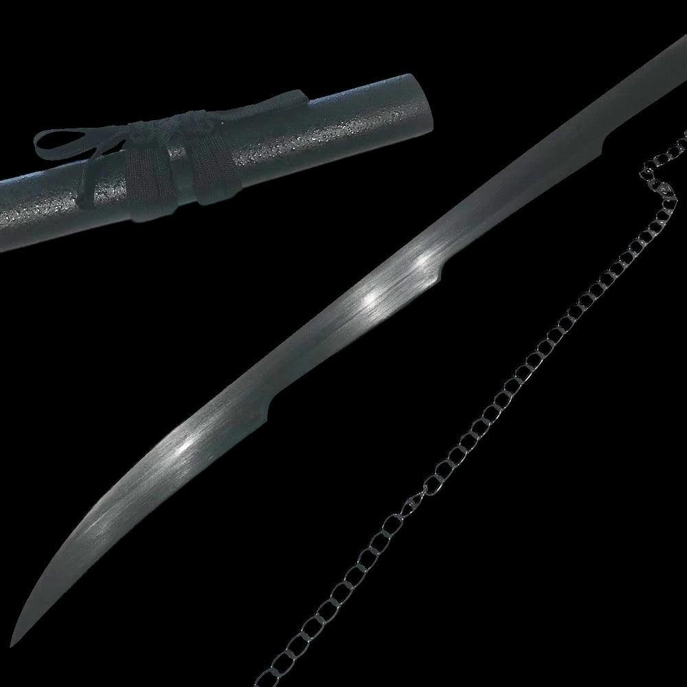 Ichigo Kurosaki Tensa Zangetsu Katana - Neuversion - Blade of Anime