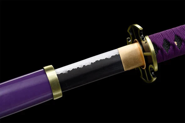 Monkey D. Luffy Nidai Kitetsu Katana in acciaio inossidabile