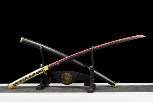 Yoriichi Tsugikuni Edelstahl-Katana