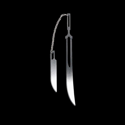 Ichigo Kurosaki Zangetsu Doppel Katana-Schlüsselanhänger - Blade of Anime