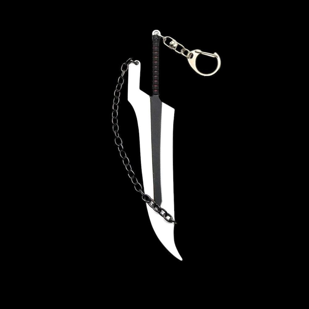 Ichigo Kurosaki Final Tensa Zangetsu Katana-Schlüsselanhänger - Blade of Anime