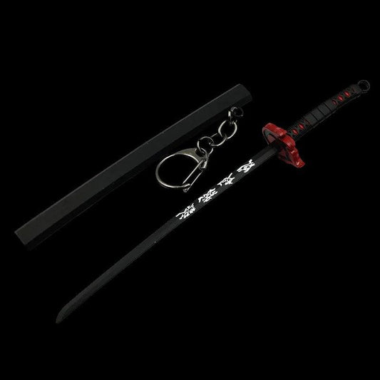Tanjiro Kamado Feueratmung Katana-Schlüsselanhänger - Blade of Anime