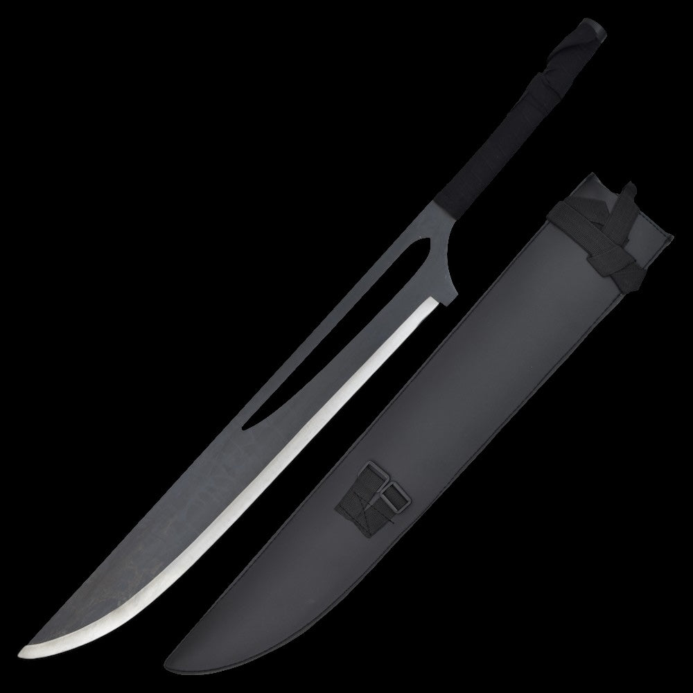Ichigo Kurosaki Tensa Zangetsu Doppel Edelstahl-Schwert