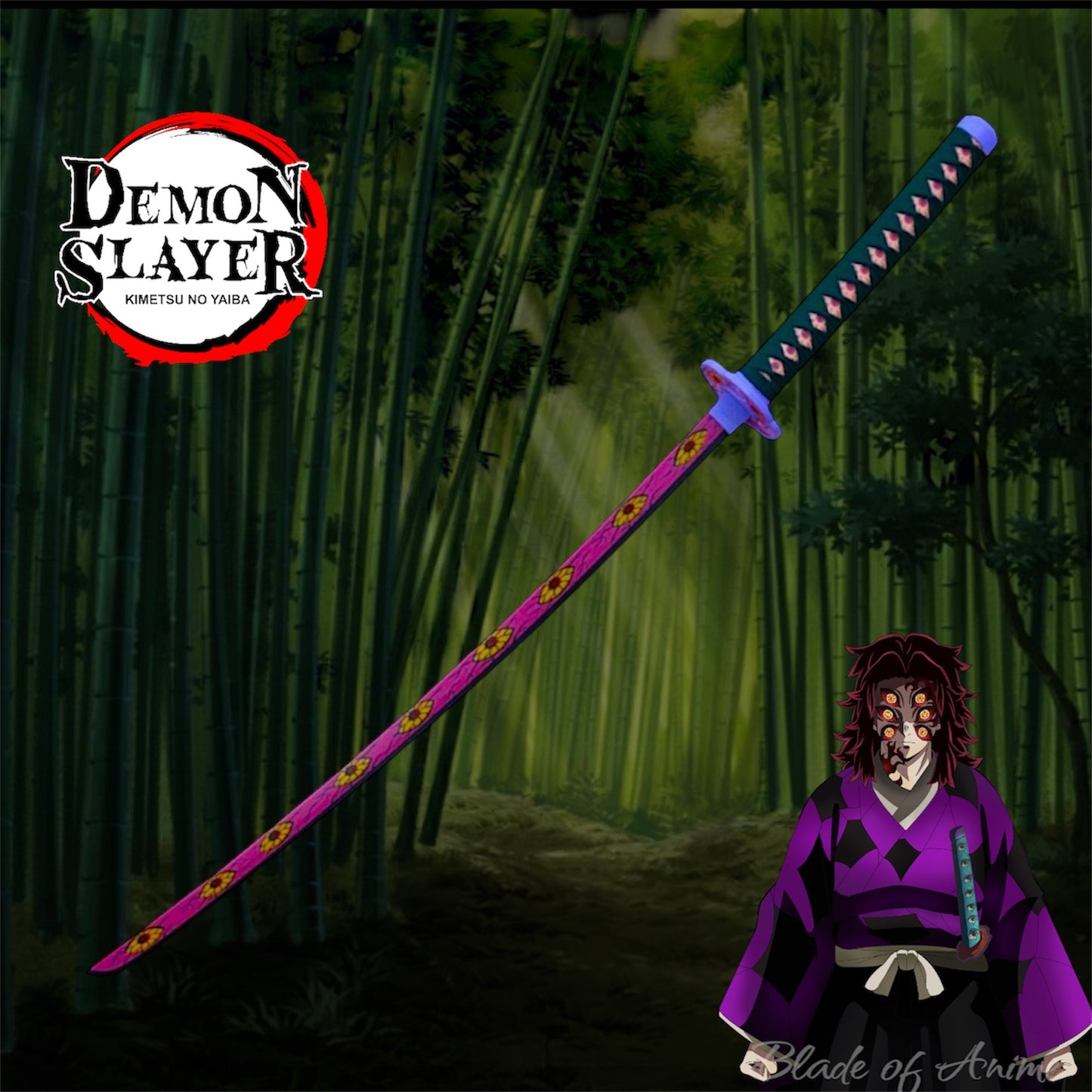 Kokushibo bamboo katana