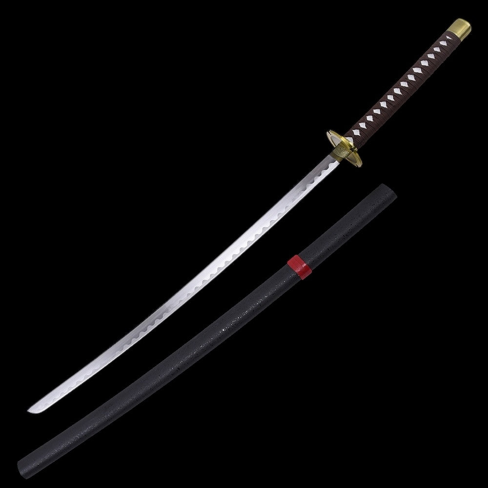 Monkey D. Luffy Nidai Kitetsu Katana in acciaio inossidabile
