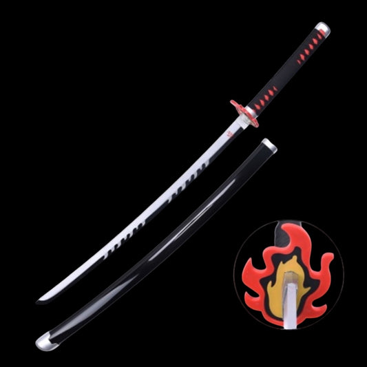 Katana de bambou de Tanjiro Kamado Souffle de Feu