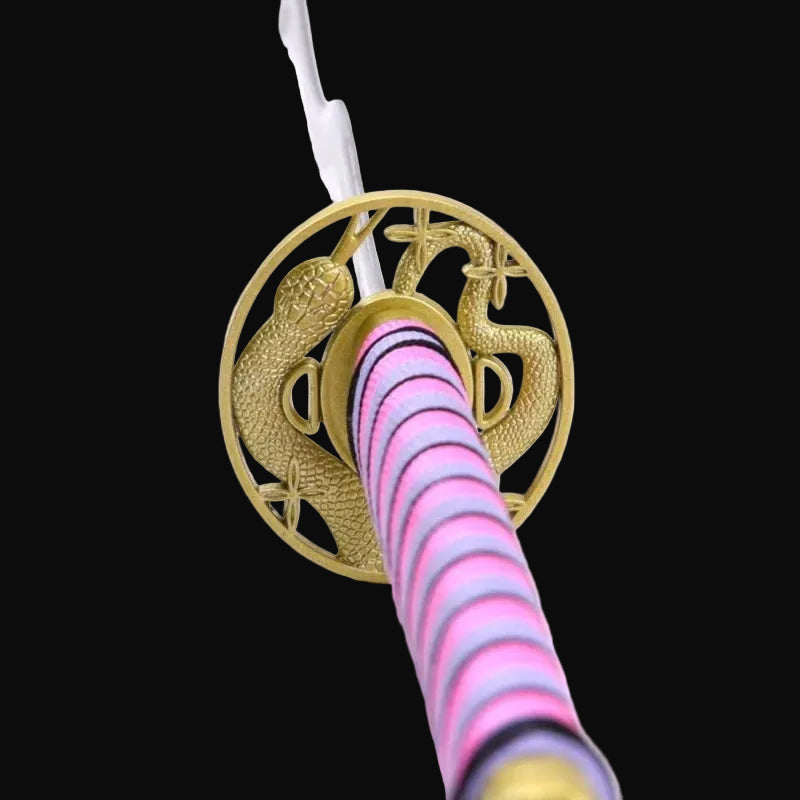 Obanai Iguro Stainless Steel Katana - Purple