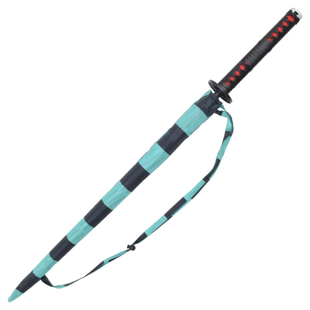 Tanjiro Kamado Umbrella Katana - Water Breathing