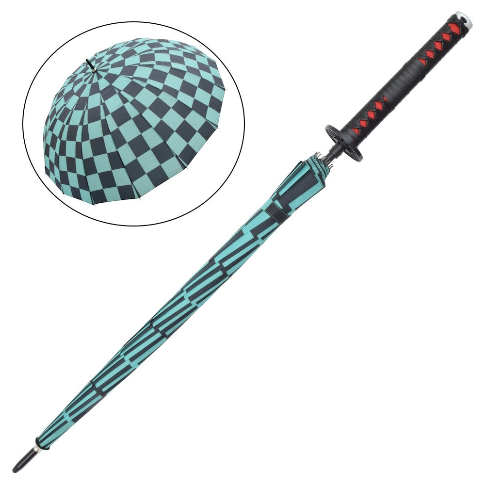 Tanjiro Kamado Umbrella Katana - Water Breathing