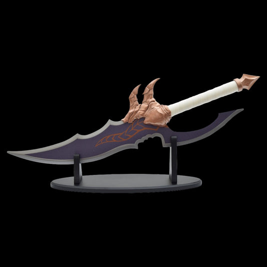 Sung Jin-woo Kasaka's Venom Fang Edelstahl-Dolch mit Ständer