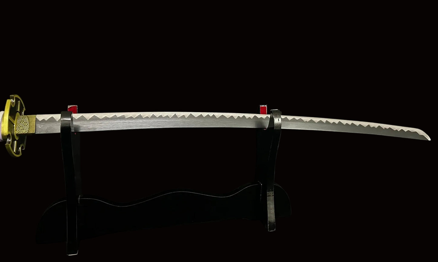 Monkey D. Luffy Nidai Kitetsu Stainless Steel Katana