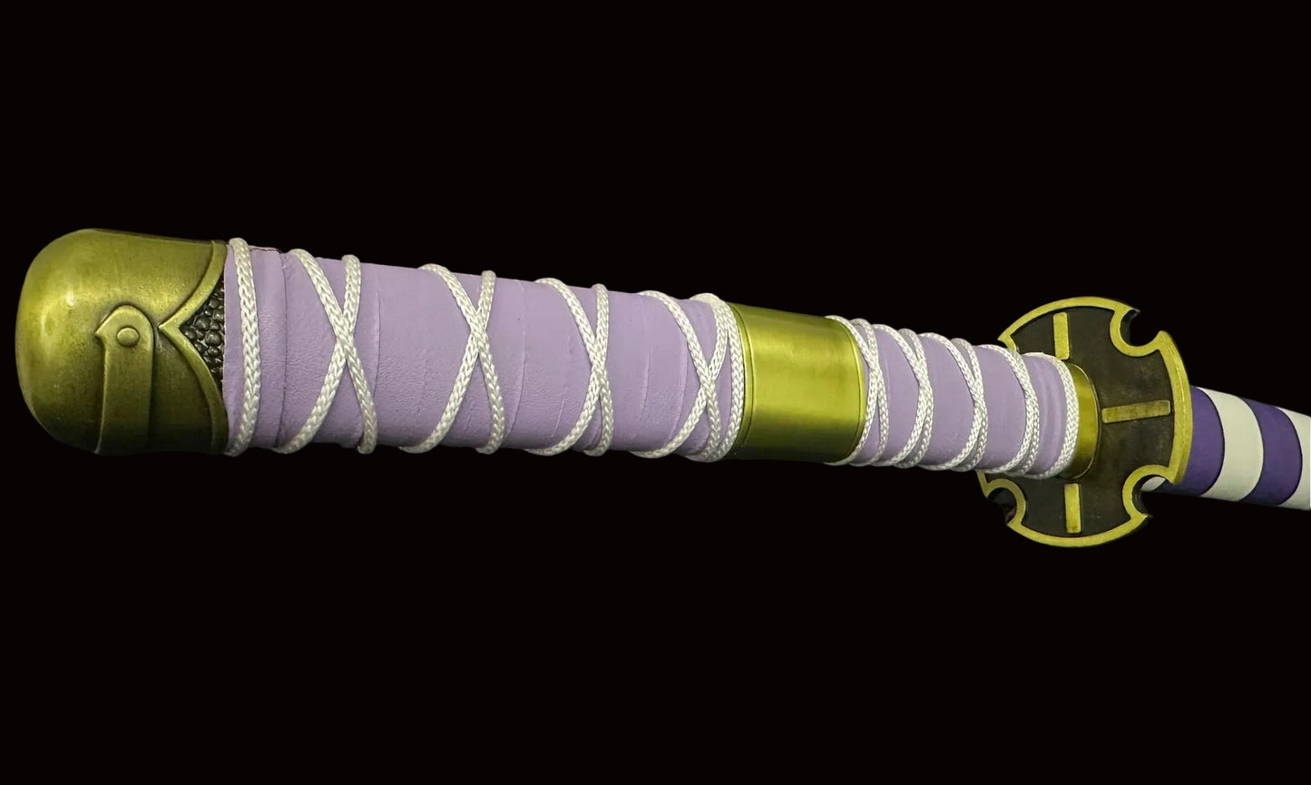 Monkey D. Luffy Nidai Kitetsu Stainless Steel Katana