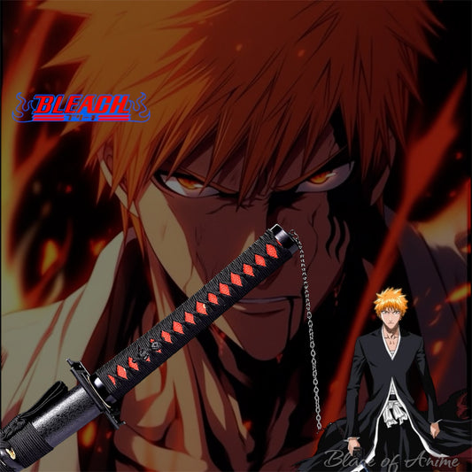 Ichigo Kurosaki Tensa Zangetsu Stainless Steel Katana - New Version