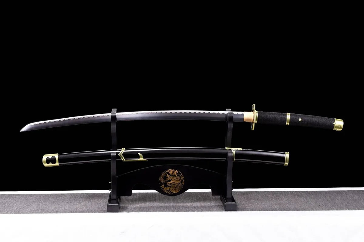 Roronoa Zoro Yubashiri Edelstahl-Katana