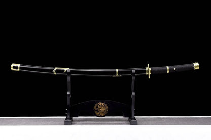 Roronoa Zoro Yubashiri Edelstahl-Katana