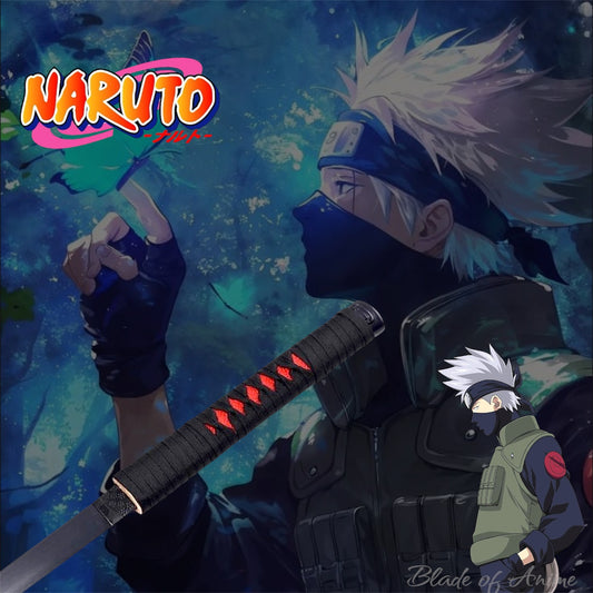 Kakashi Hatake Stainless Steel Katana - Red