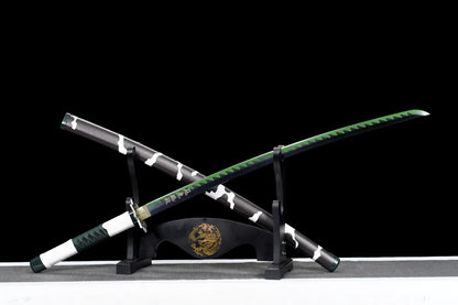 Sanemi Shinazugawa Edelstahl-Katana