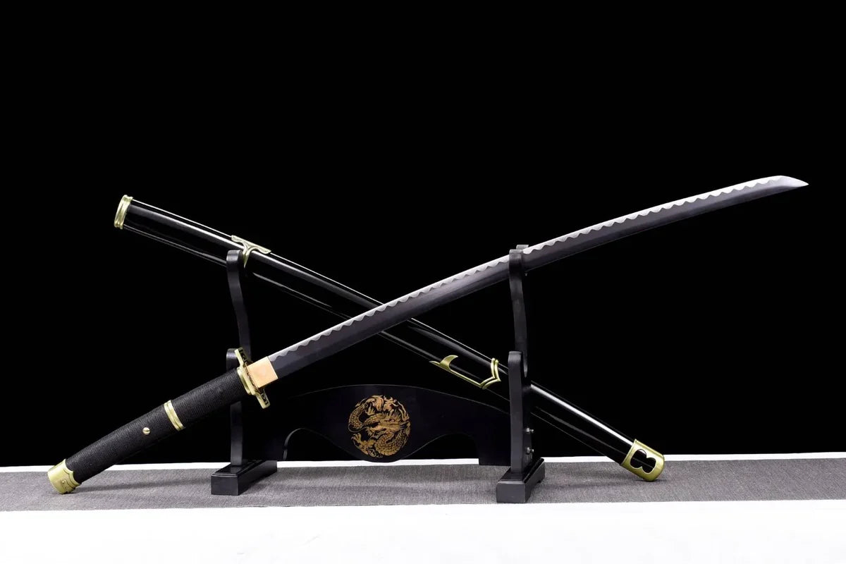 Roronoa Zoro Yubashiri Edelstahl-Katana