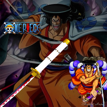 Kozuki Oden Ame no Habakiri Edelstahl-Katana