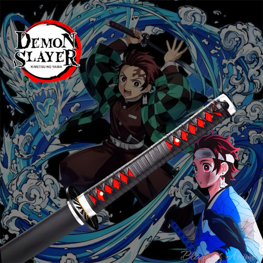 Tanjiro Kamado stainless steel katana - water breathing