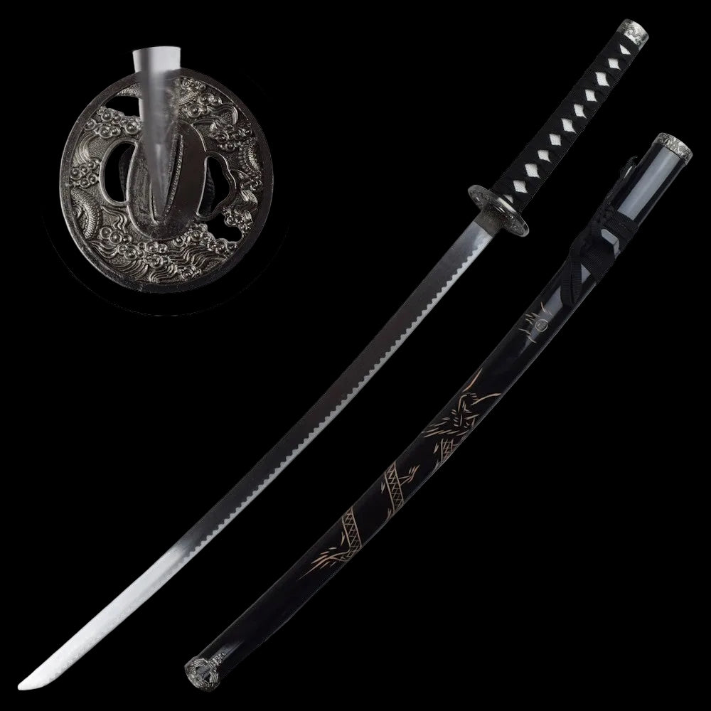 Katana in acciaio inossidabile Tanjiro Kamado - Sputafuoco
