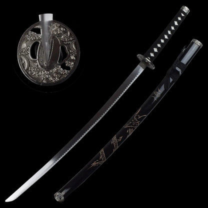 Katana in acciaio inossidabile Tanjiro Kamado - Sputafuoco