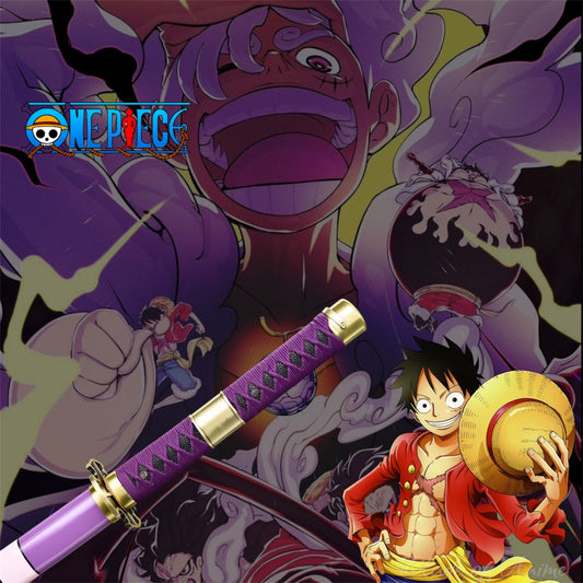 Monkey D. Luffy Nidai Kitetsu Stainless Steel Katana