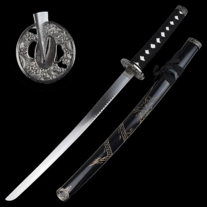 Katana in acciaio inossidabile Tanjiro Kamado - Sputafuoco