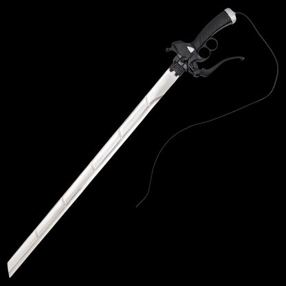 Attack on Titan 3D-Manöver-Apparat Edelstahl-Schwert mit Katana Ständer
