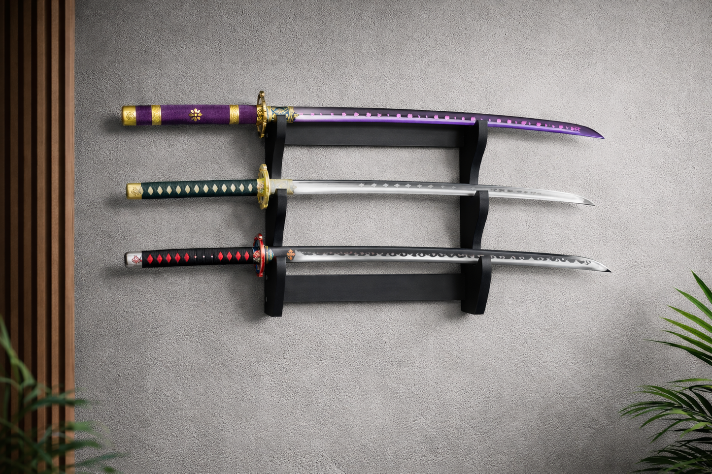 Triple Wall Katana Stand