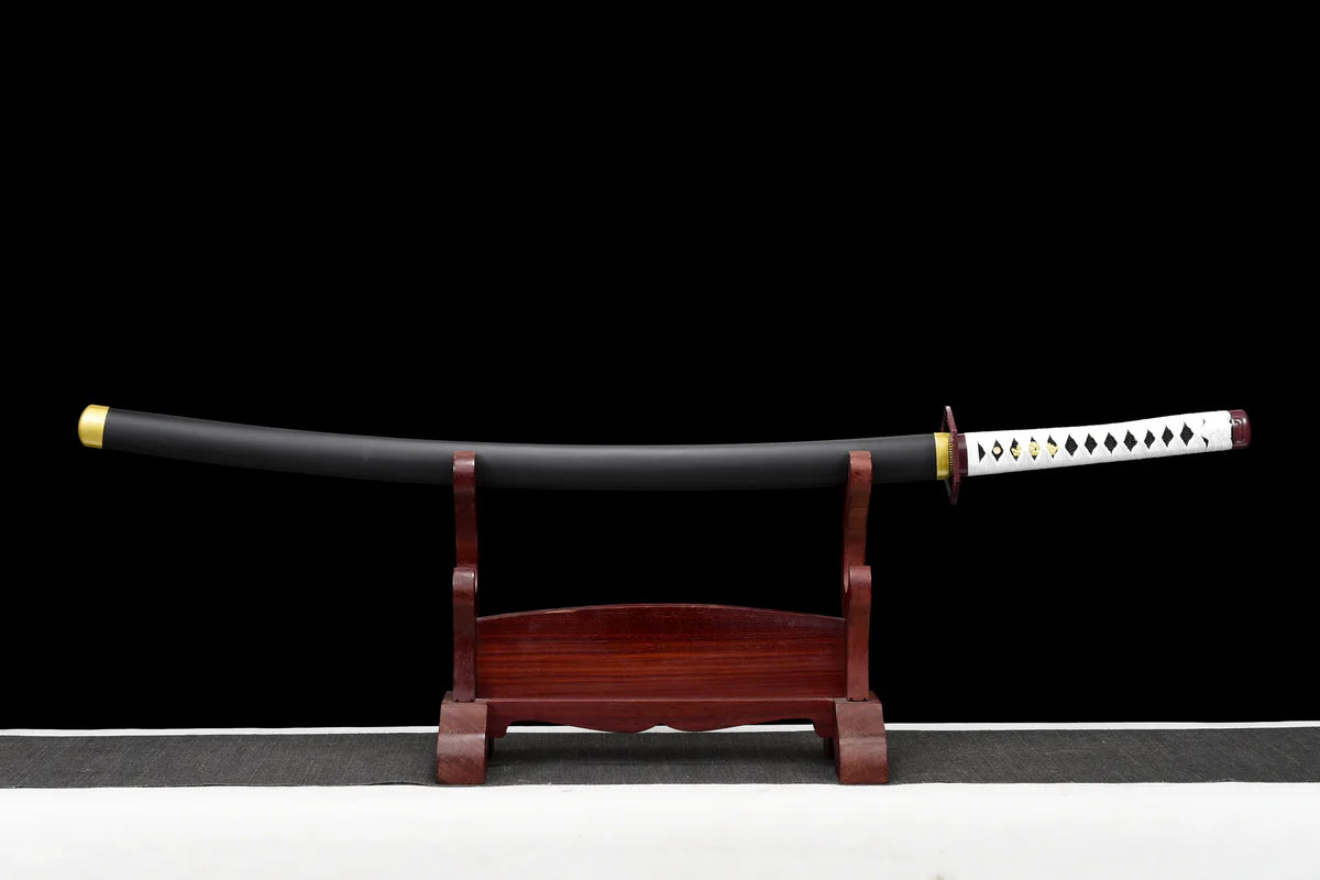 Giyu Tomioka Edelstahl-Katana - Weiß