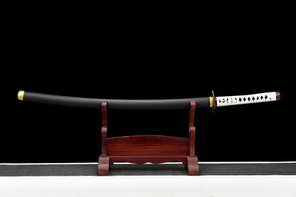 Giyu Tomioka Edelstahl-Katana - Weiß