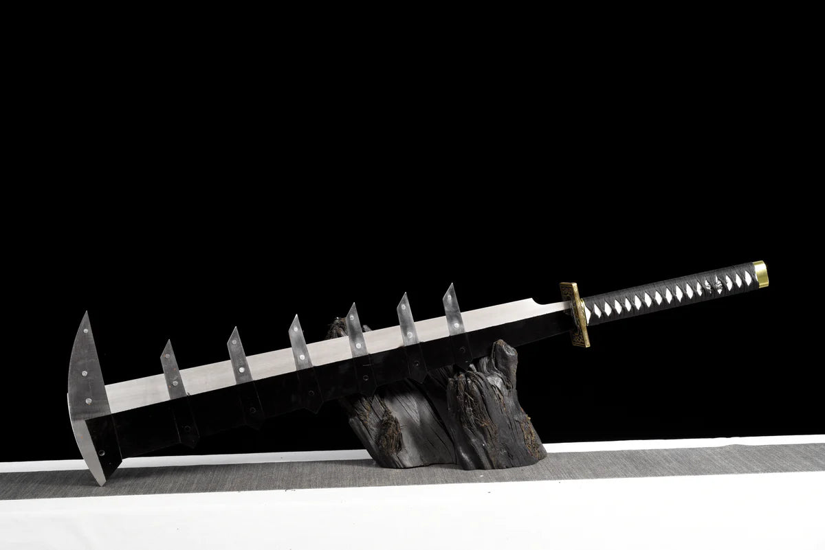 Renji Abarai Zabimaru Bankai Edelstahl-Katana