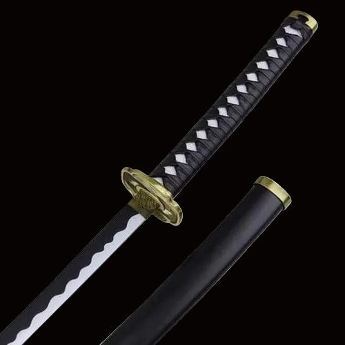 Monkey D. Luffy Nidai Kitetsu Katana in acciaio inossidabile