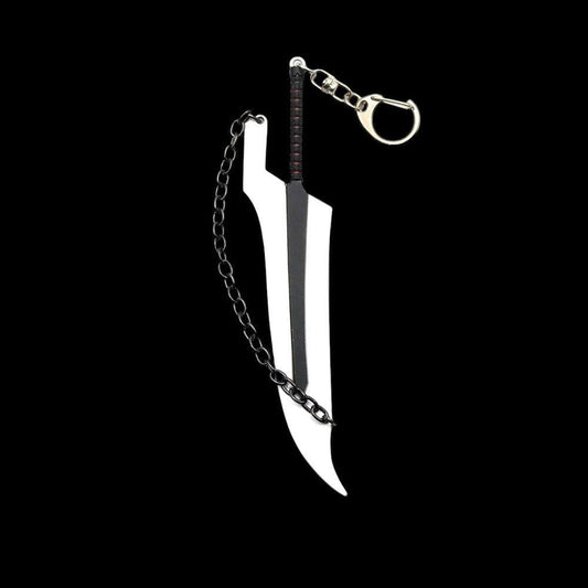 Ichigo Kurosaki Final Tensa Zangetsu Katana-Schlüsselanhänger - Blade of Anime