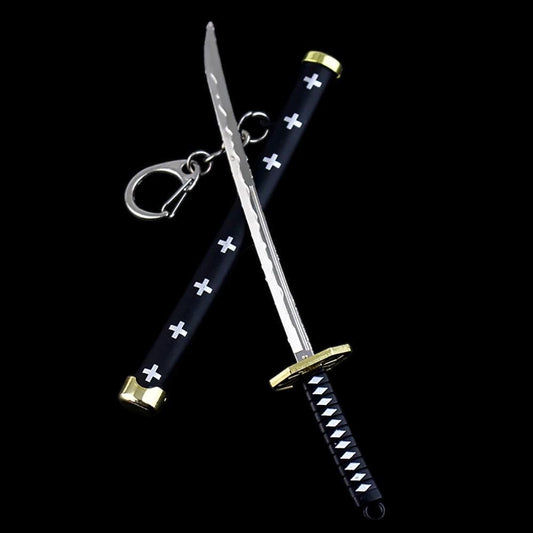 Trafalgar D. Water Law Kikoku Katana-Schlüsselanhänger - Blade of Anime