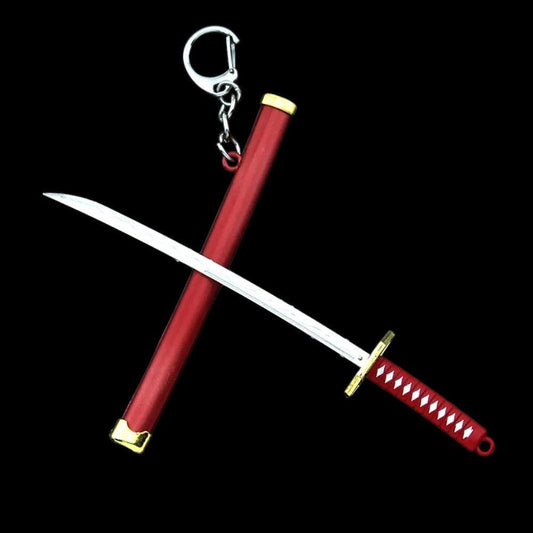 Roronoa Zoro Sandai Kitetsu Katana-Schlüsselanhänger - Blade of Anime