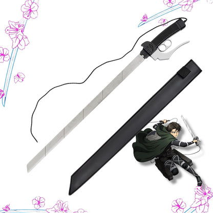 Attack on Titan Levi Ackerman Edelstahl-Schwert