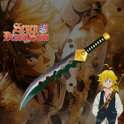 Meliodas Lostvayne Edelstahl-Schwert