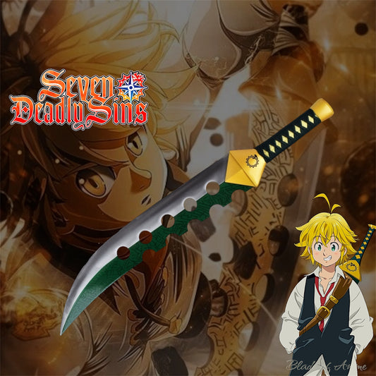 Meliodas Lostvayne Edelstahl-Schwert