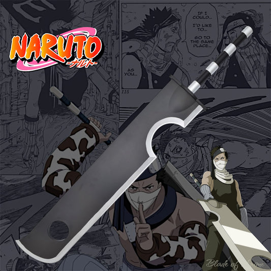Katana in acciaio inossidabile di Sasuke Uchiha - Nera