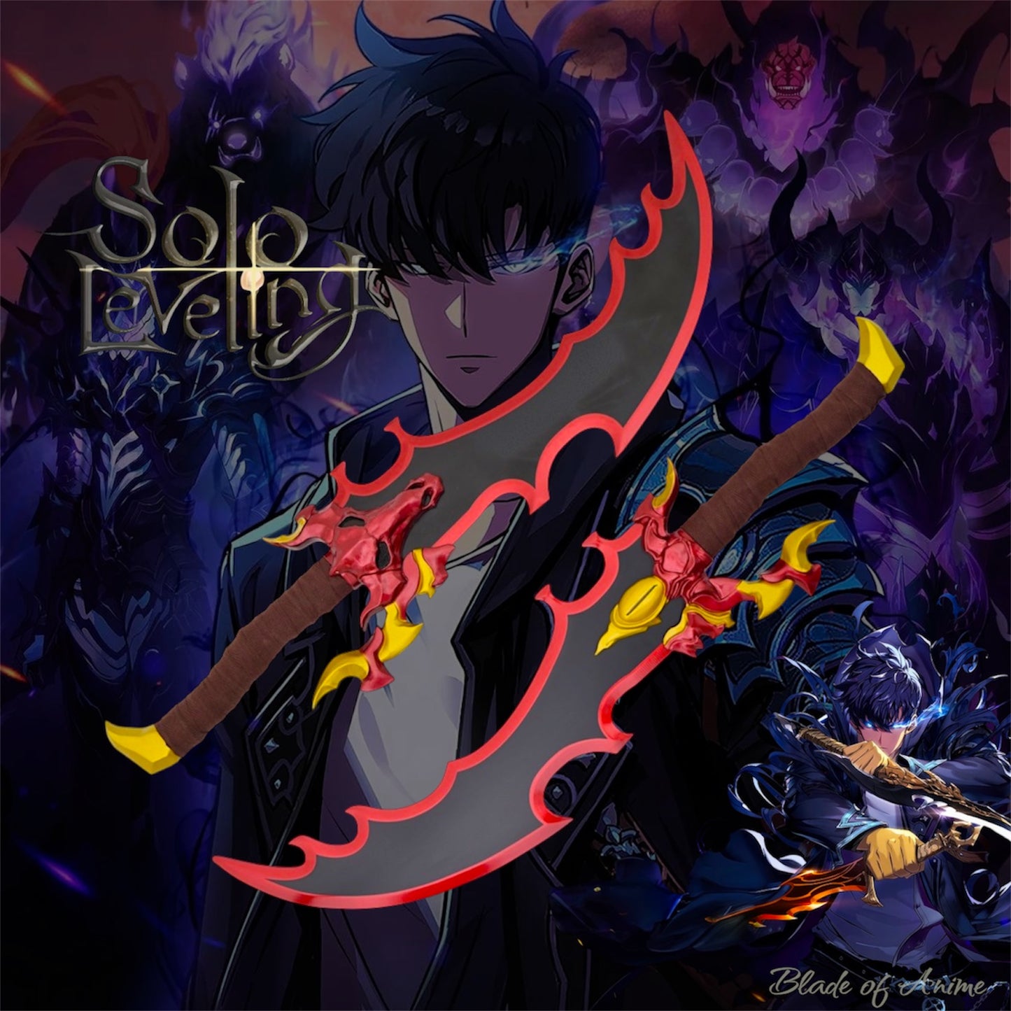 Toji Fushiguro stainless steel sword