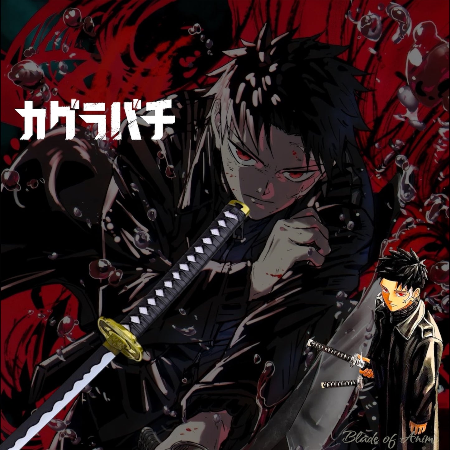 Monkey D. Luffy Nidai Kitetsu Katana in acciaio inossidabile