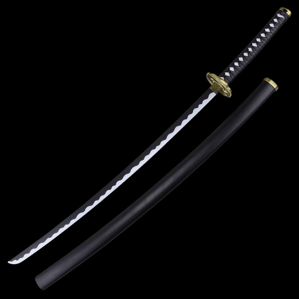 Monkey D. Luffy Nidai Kitetsu Katana in acciaio inossidabile