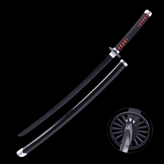 Tanjiro Kamado Katana en bambou Souffle de l'eau